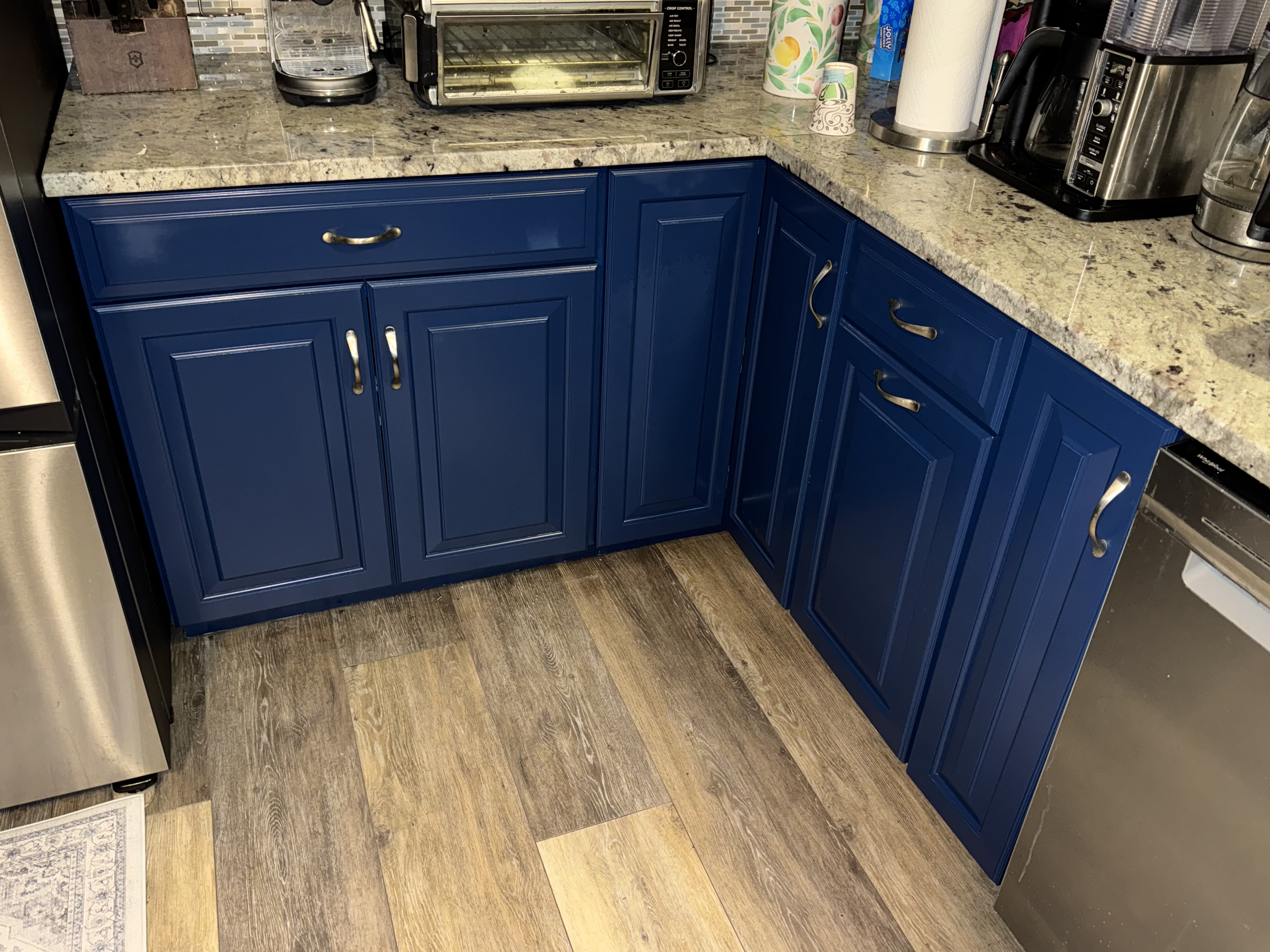New Leaf completed cabinet project